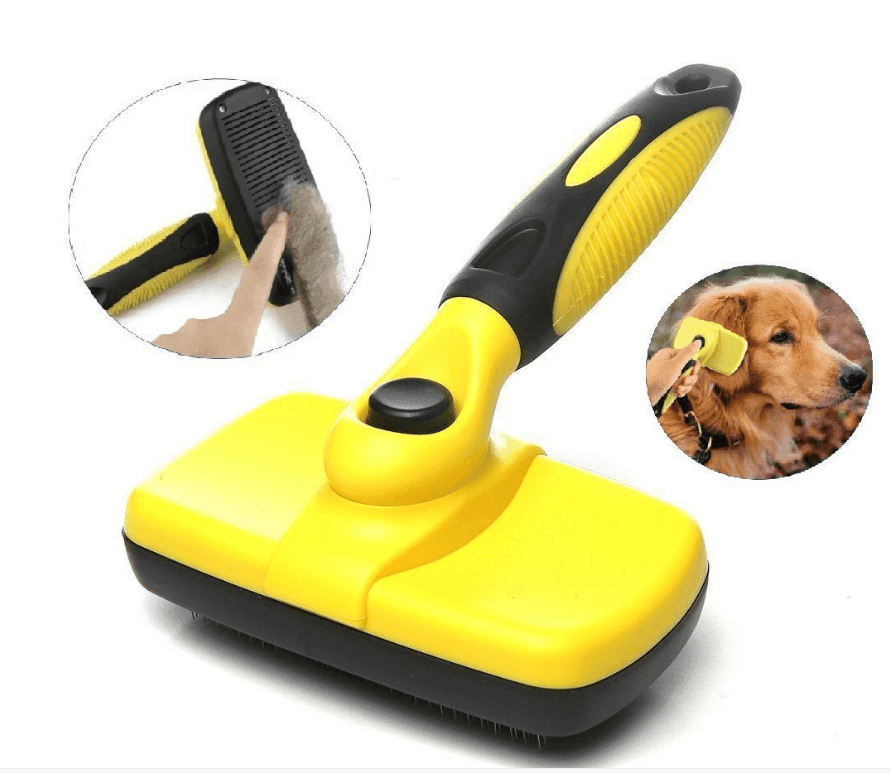 The Furfreeze Self-Cleaning Grooming Brush