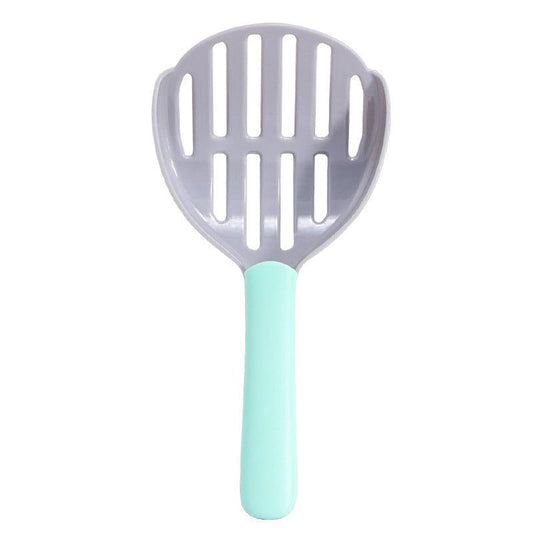 Two-Tone Plastic Tofu Cat Litter Scoop