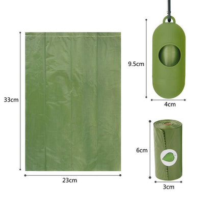 16 Rolls Of Lavender-Scented Poop Picking Bags With Dispenser