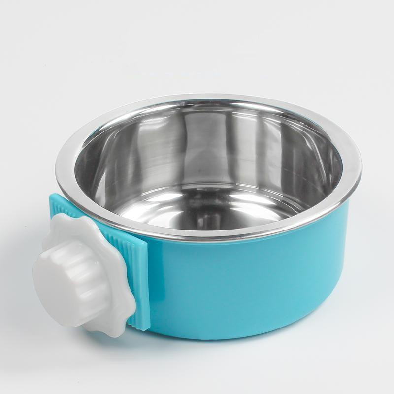 Hanging Stainless Steel Pet Bowl