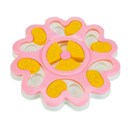 Interactive Dog Treat Puzzle Bowl