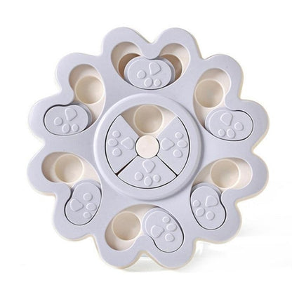 Interactive Dog Treat Puzzle Bowl