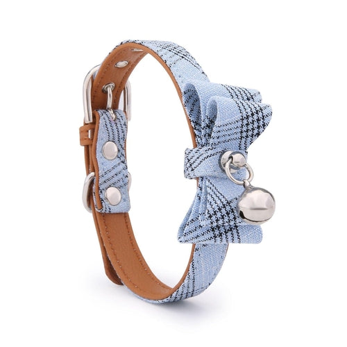 Striped Feline Charm Collar
