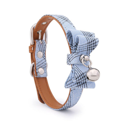 Striped Feline Charm Collar