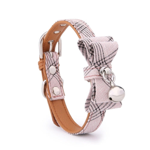 Striped Feline Charm Collar