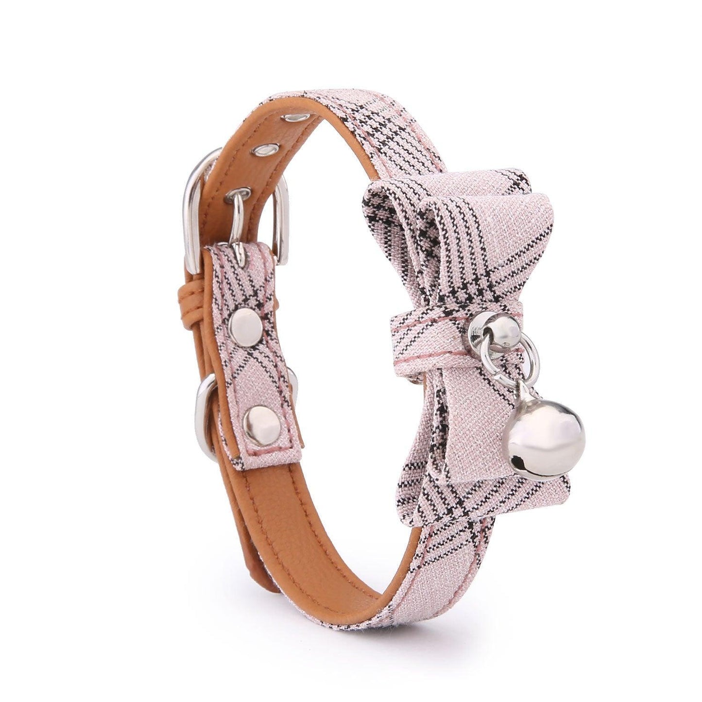 Striped Feline Charm Collar