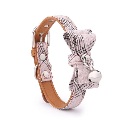 Striped Feline Charm Collar