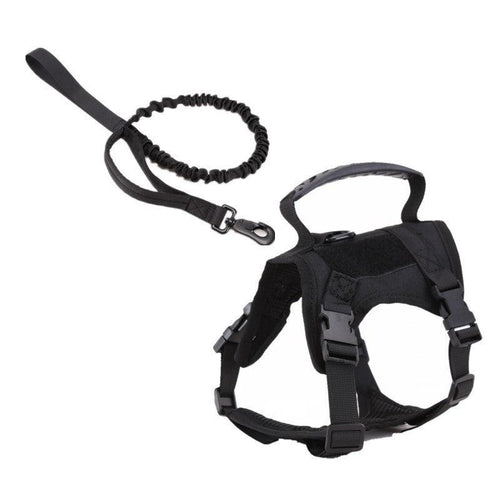 Tactical Pet Vest With Traction Rope - Stylish And Secure Harness