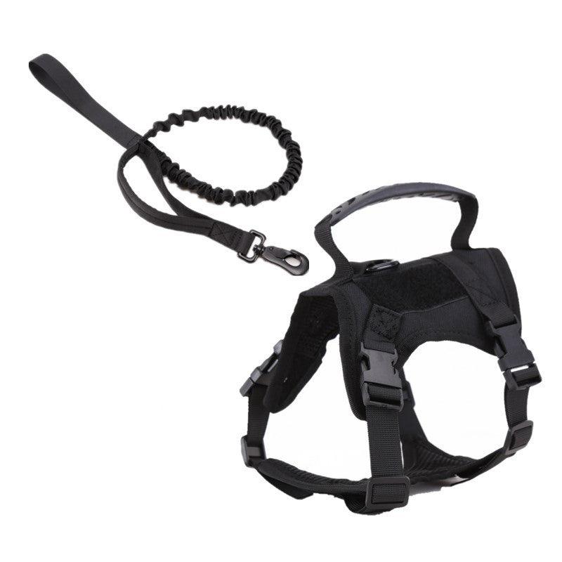 Tactical Pet Vest With Traction Rope - Stylish And Secure Harness
