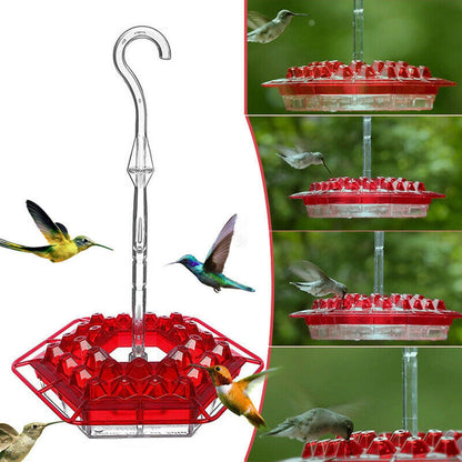 Enchanting Hexagonal And Flower Bird Feeder