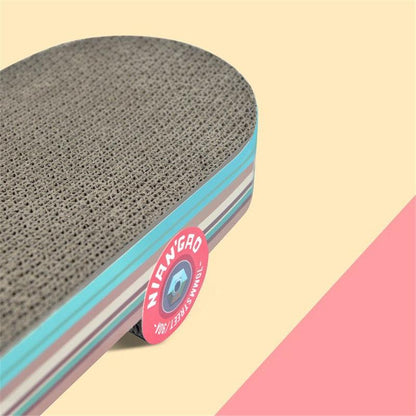 Skateboard Cat Scratching Board