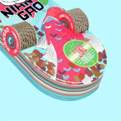 Skateboard Cat Scratching Board