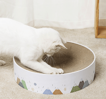 The Cozy Claw Cat Scratcher Nest