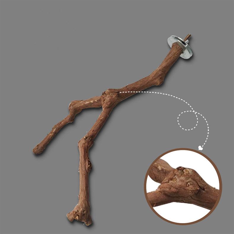 Natural Vine Parrot Bird Cage Stand Pole