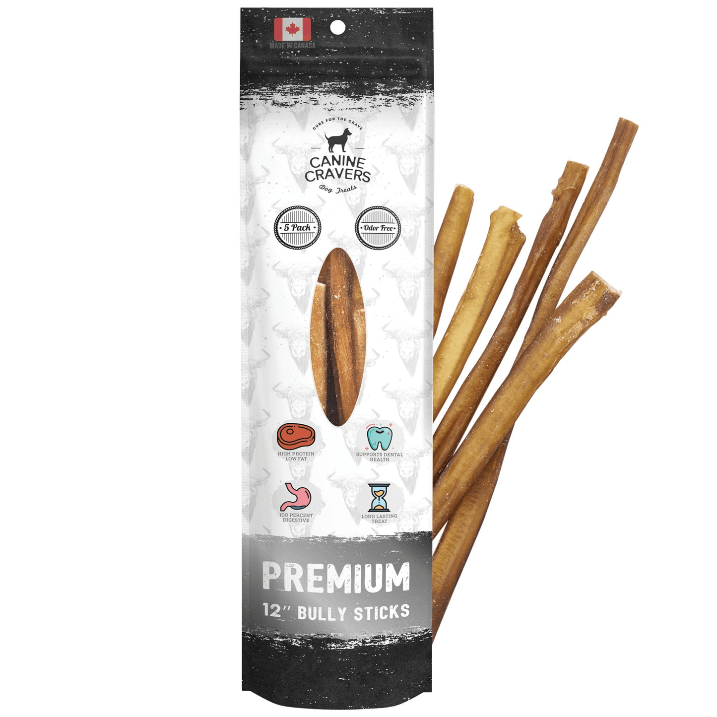Premium Gourmet Beef Bully Sticks for Dogs