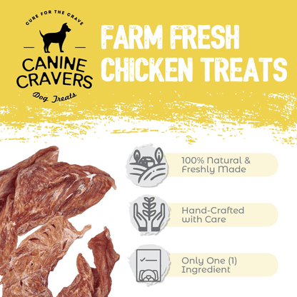 Farm Fresh Single-Ingredient Chicken Breast Treats