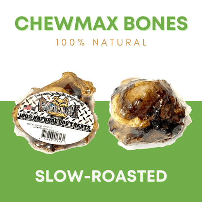 Natural Knee Cap Beef Bone Chew for Dogs