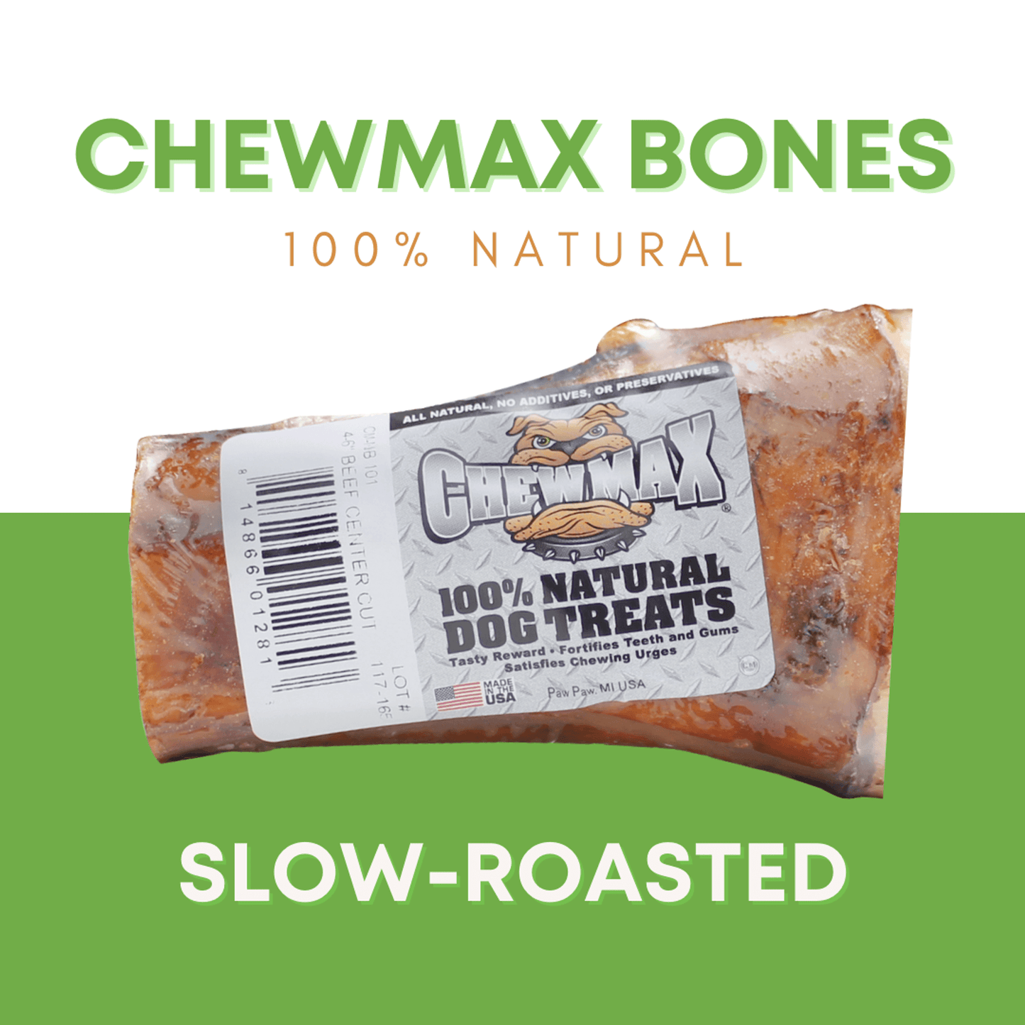 Premium Beef Centre Cut Dog Chews - 2 Pack