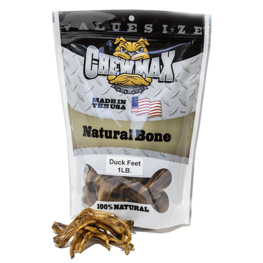 Premium Roasted Duck Feet Pet Treats - 1 LB