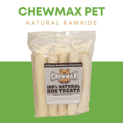 Premium Beef Hide Retriever Rolls - Savoury Chew Treats for Dogs
