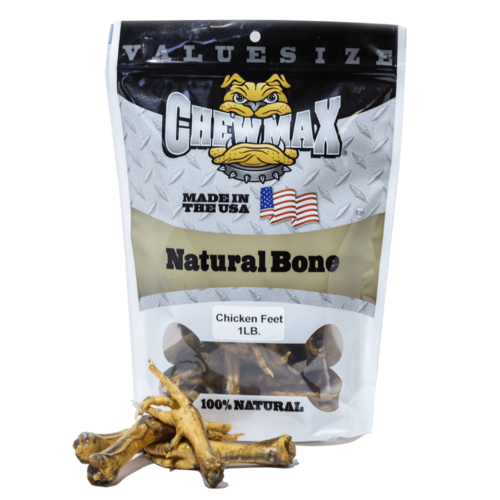 Premium Slow Roasted Chicken Feet for Dogs - 1 lb