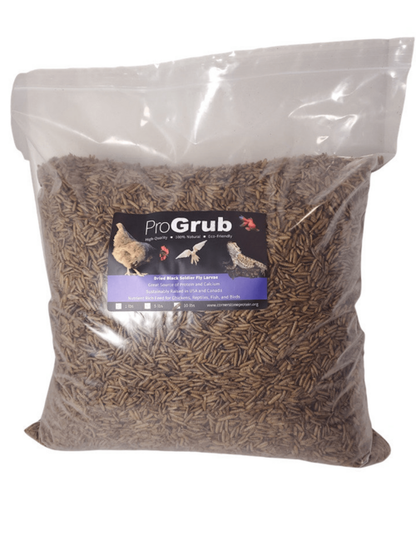 Premium Dried Black Soldier Fly Larvae