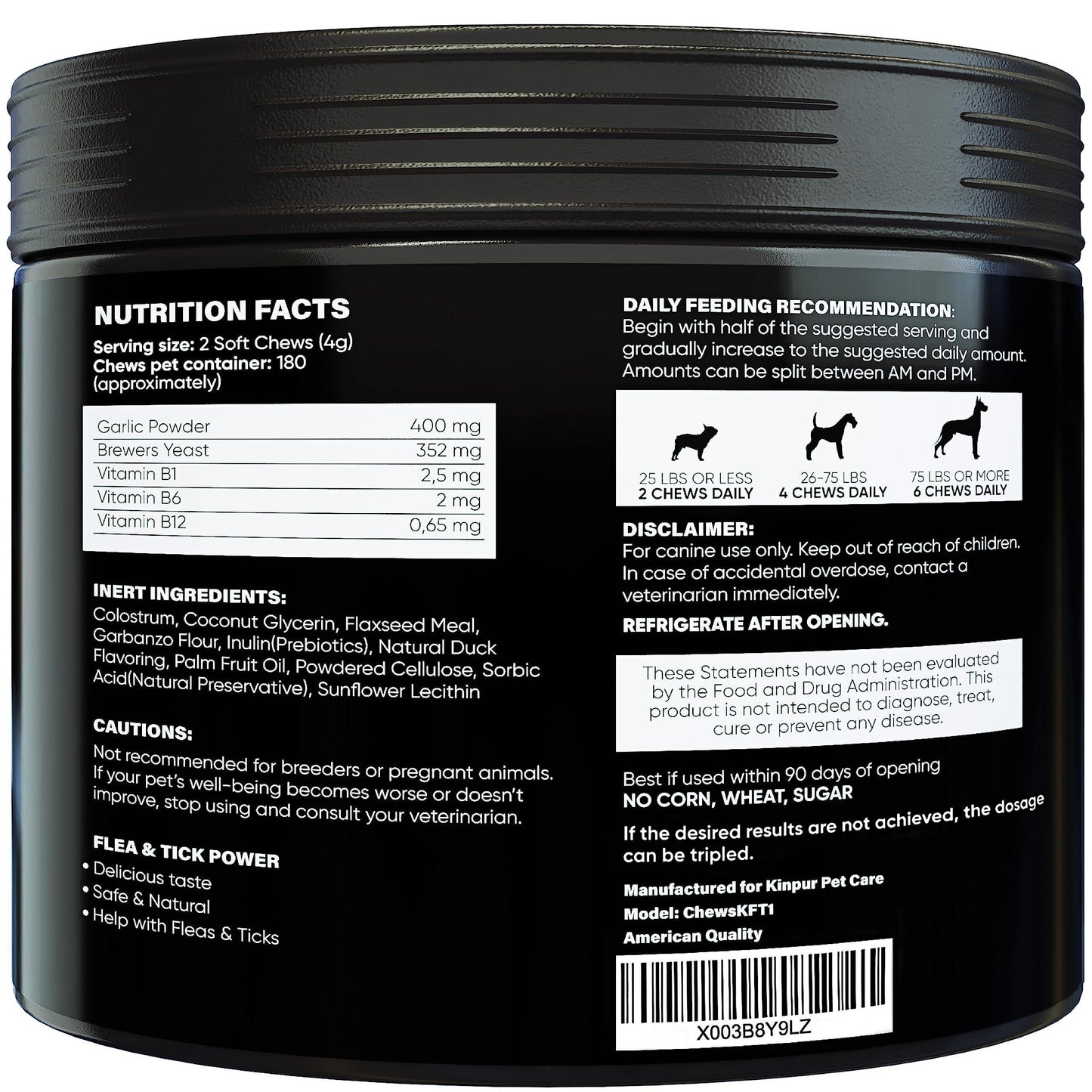 Flea and Tick Prevention Chewable for Dogs - No Collars Needed