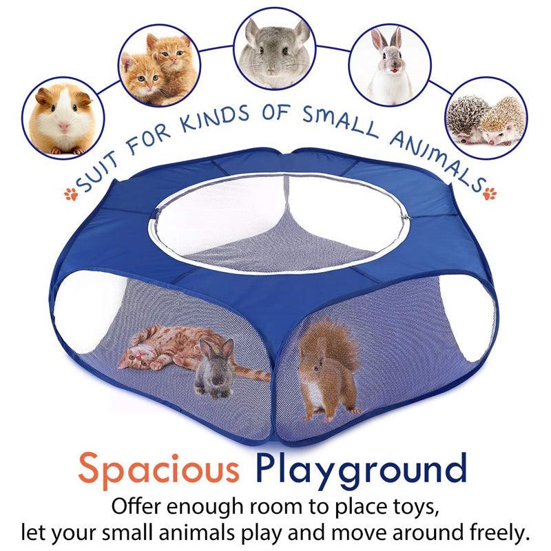 Portable Playpen For Small Pets: Foldable, Waterproof and Breathable