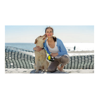 Dog Lead Flexi NEW CLASSIC NEON 5m Size M