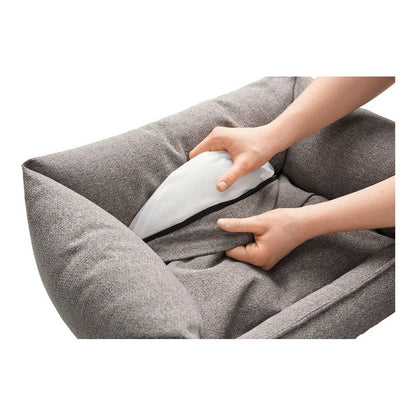 Dog Bed Hunter Prag 70 x 50 cm Grey