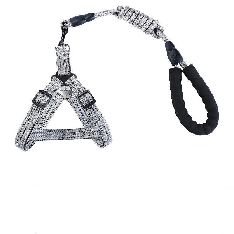 Reflective Pet Leash And Collar Set