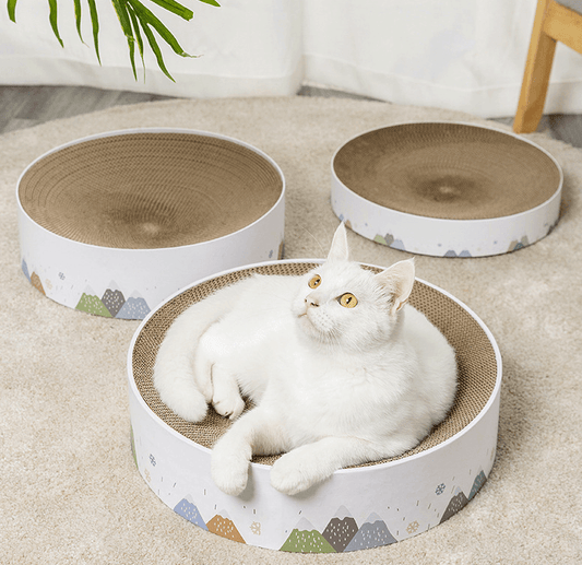 The Cozy Claw Cat Scratcher Nest