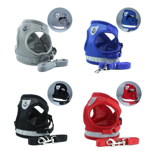 Reflective Airmesh Pet Harness