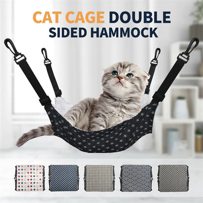 Fleece Cat Hanging Hammock