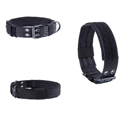 2" Wide Tactical Heavy Duty Nylon Large Dog Collar K9 Military