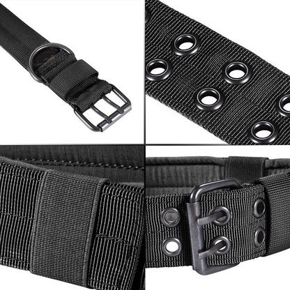 2" Wide Tactical Heavy Duty Nylon Large Dog Collar K9 Military