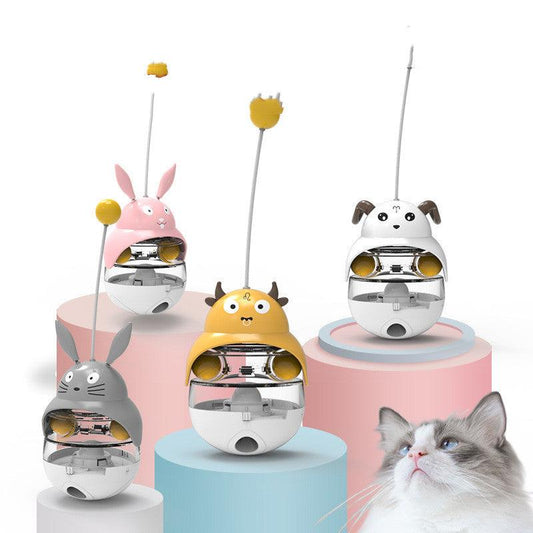 Leaky Ball Interactive Cat Toy