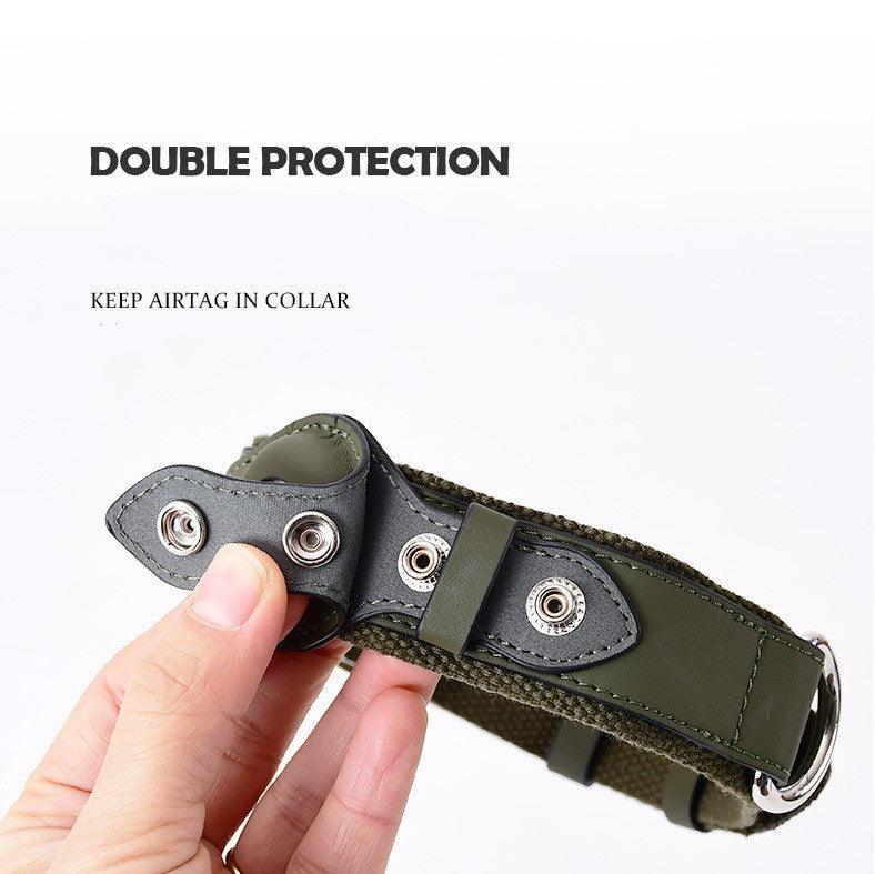 Pet Collar Tracker Cover - Stylish Leather Protection For Airtag