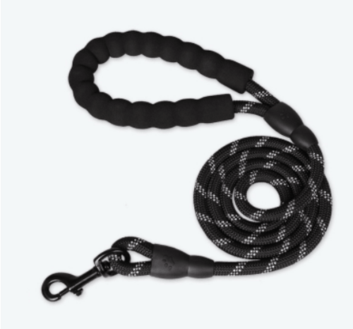 Reflective Nylon Dog Leash - Enhance Safety And Style On Walks