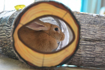Three-Way Tree Pattern Tunnel For Cats