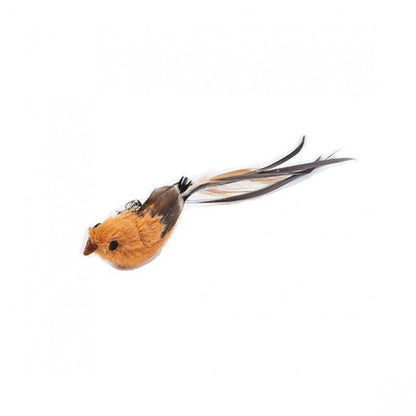 Interactive Feather Cat Teaser Stick