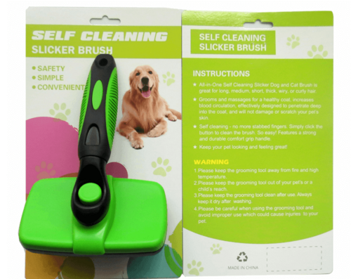 The Furfreeze Self-Cleaning Grooming Brush