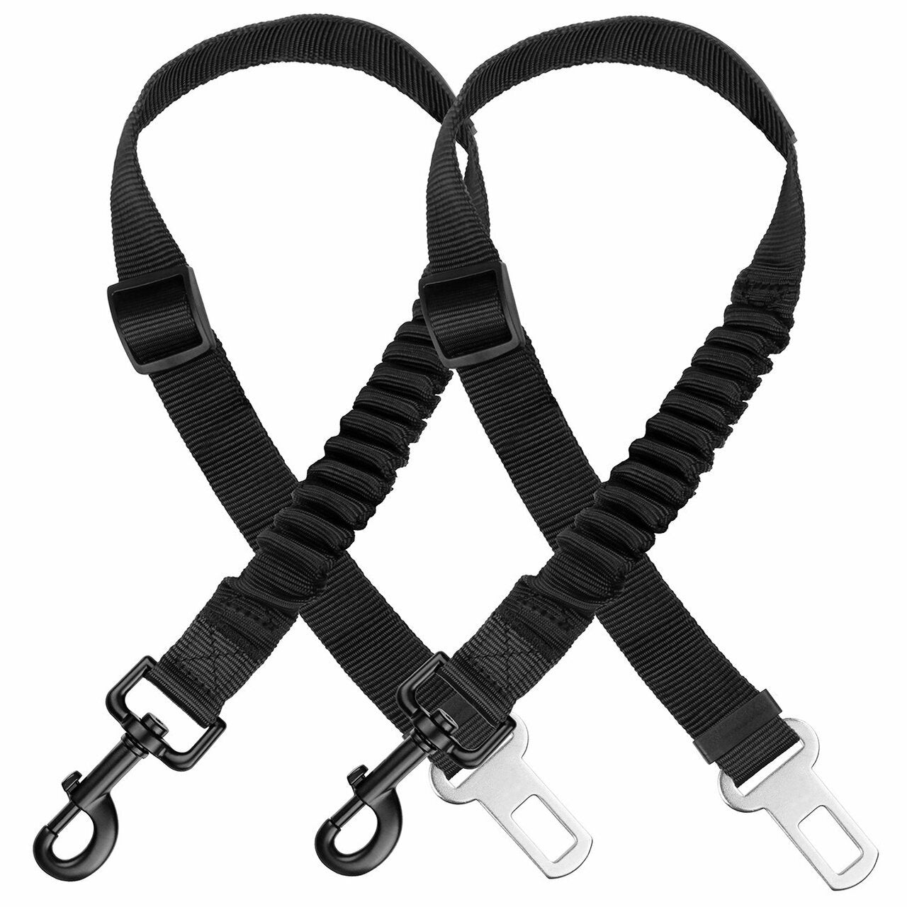 2 Pack Adjustable Car Seatbelt Connector Restrain