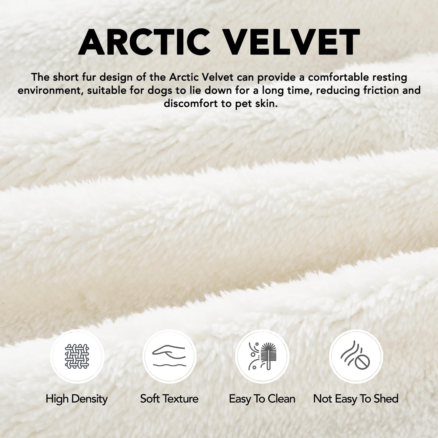 Orthopedic Dog Bed with Washable Cover