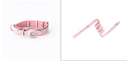 Pet Collar Tracker Cover - Stylish Leather Protection For Airtag