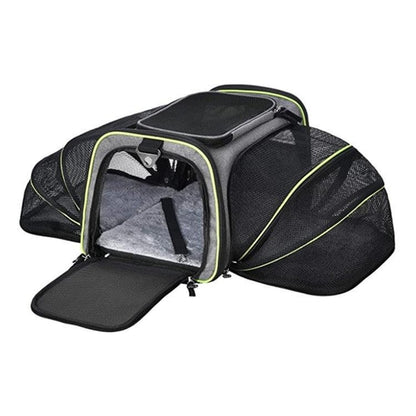 Expandable And Reflective Pet Carrier