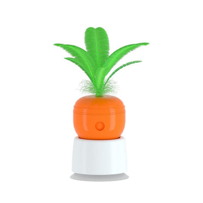 Interactive Carrot Food Leaking Cat Toy