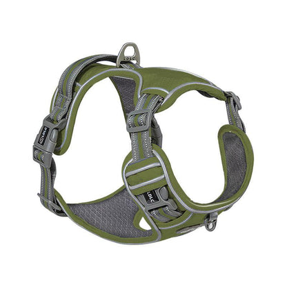 Explosive Red Adventure Dog Harness