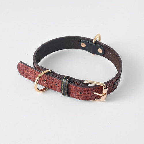 Ultimate Pet Walking Set: Stylish Pu Leash And Collar Combo