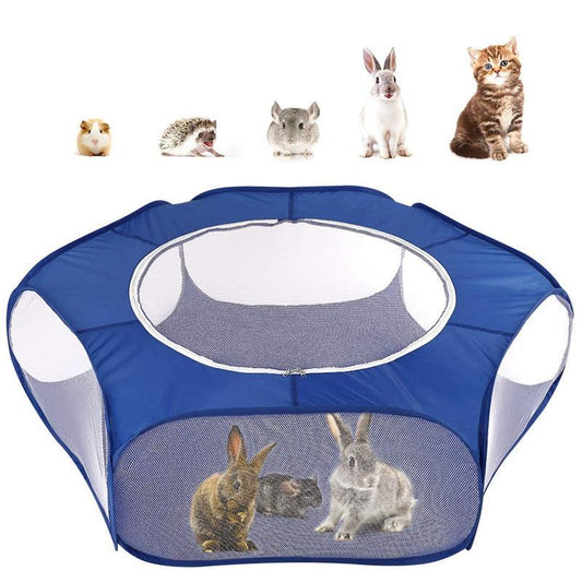 Portable Playpen For Small Pets: Foldable, Waterproof and Breathable
